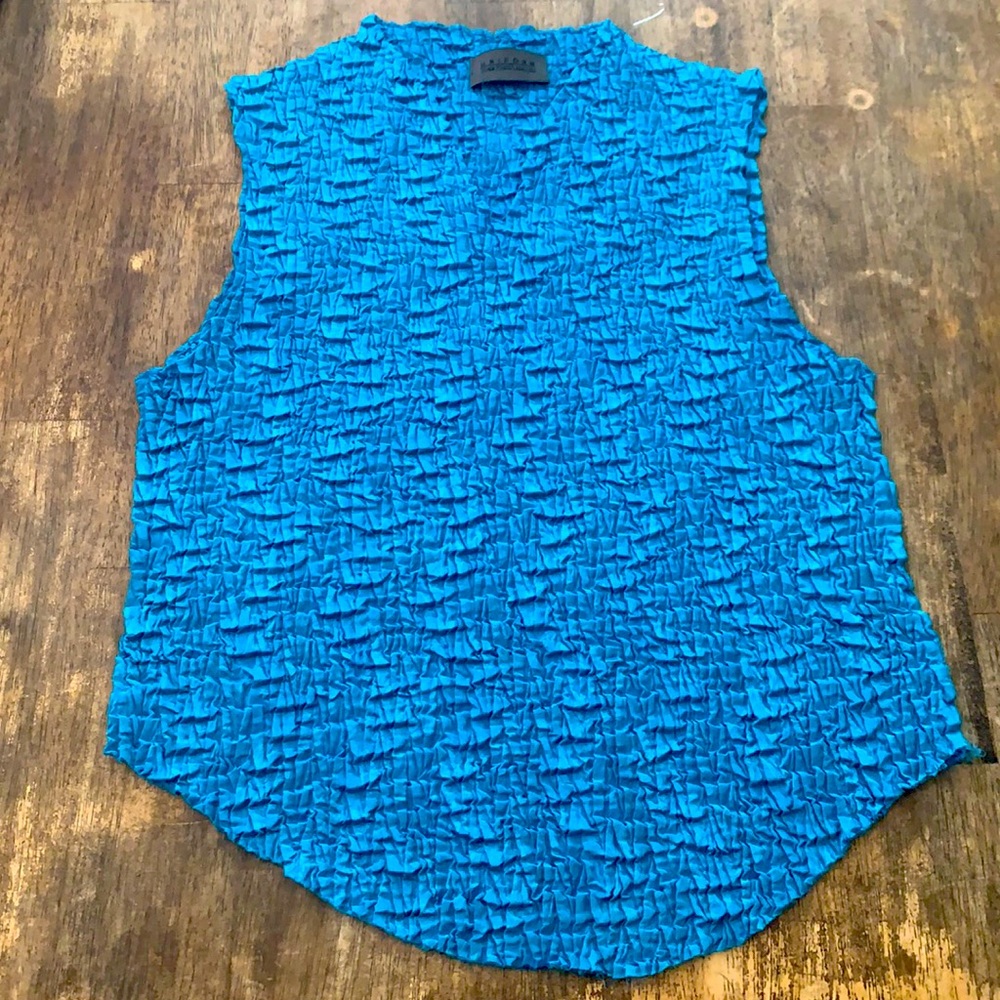 John Paul Richard Crinkle Top | Size Medium
